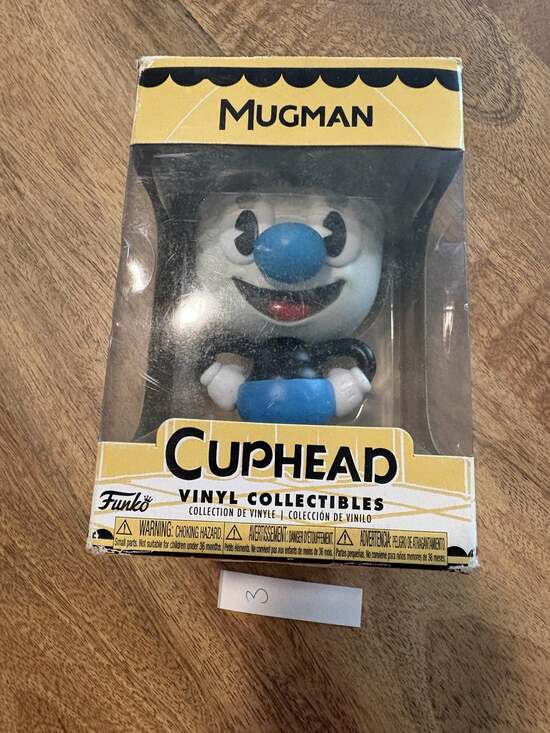 Funko Other - Funko Cuphead Mugman Standard Multicolor Vinyl Figure Video Game Collectible